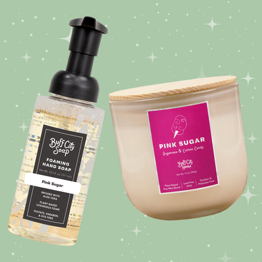 Pink Sugar Home Favorites Gift Set by Buff City Soap Supply, LLC