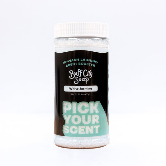 White Jasmine Laundry Scent Booster by Buff City Soap Supply, LLC
