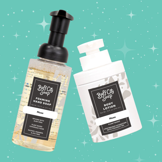 Muse Happy Hands Gift Set by Buff City Soap Supply, LLC
