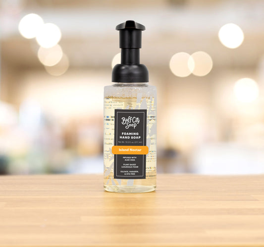 Island Nectar Foaming Hand Soap by Buff City Soap Supply, LLC