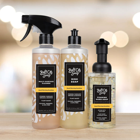 Good Morning Sunshine Kitchen Favorites Gift Set by Buff City Soap Supply, LLC