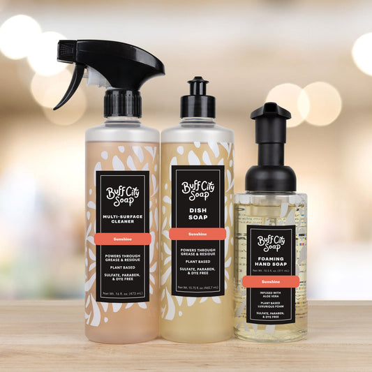 Sunshine Kitchen Favorites Gift Set by Buff City Soap Supply, LLC