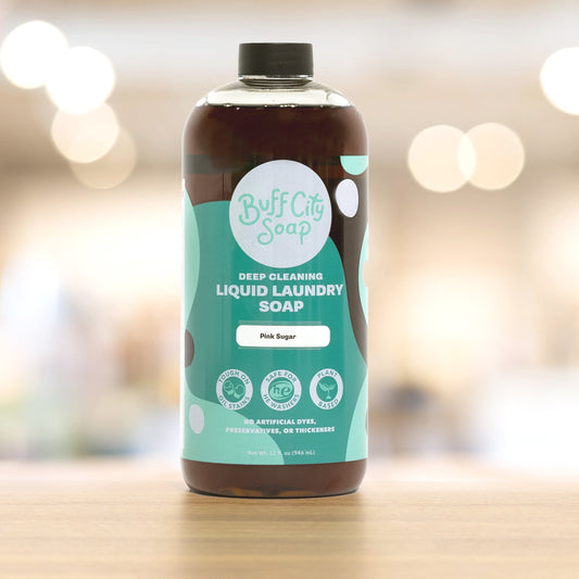 Pink Sugar Liquid Laundry Soap by Buff City Soap Supply, LLC
