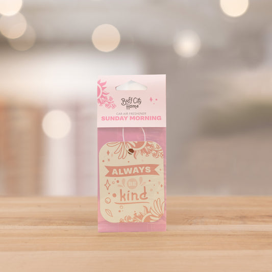 Sunday Morning Car Air Freshener by Buff City Soap Supply, LLC