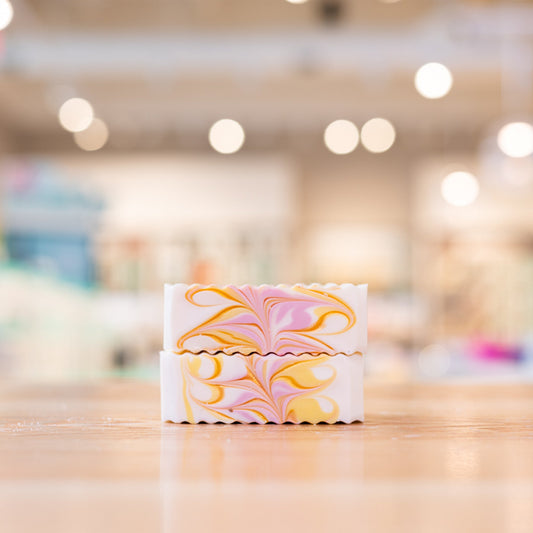 Peach Mimosa Shea Butter Soap by Buff City Soap Supply, LLC
